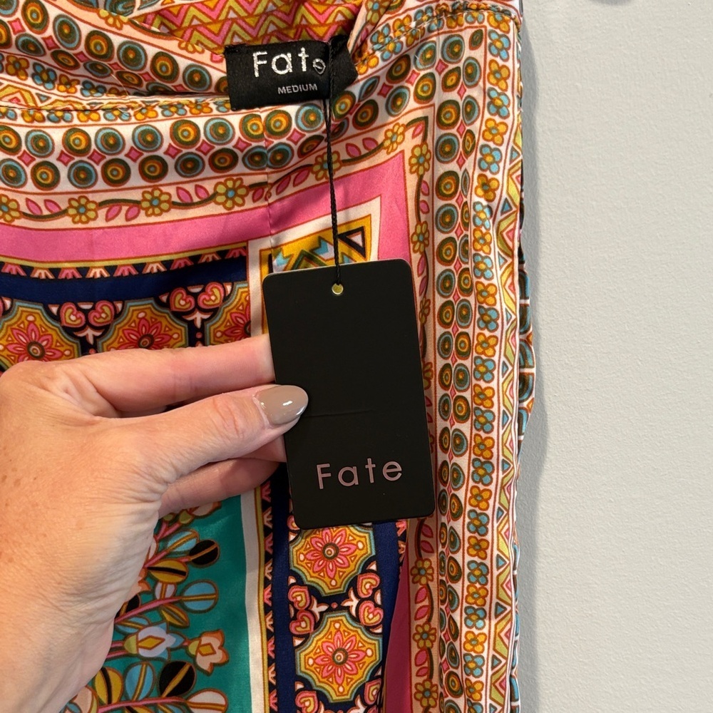 Fate Multicolor Patterned pants - Picture 2 of 8